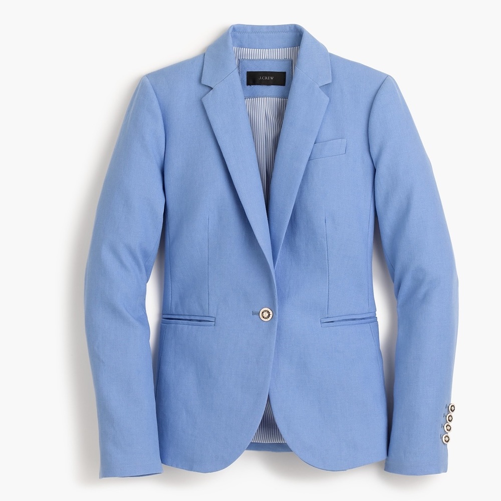 J.Crew Linen Campbell Blazer - size 4